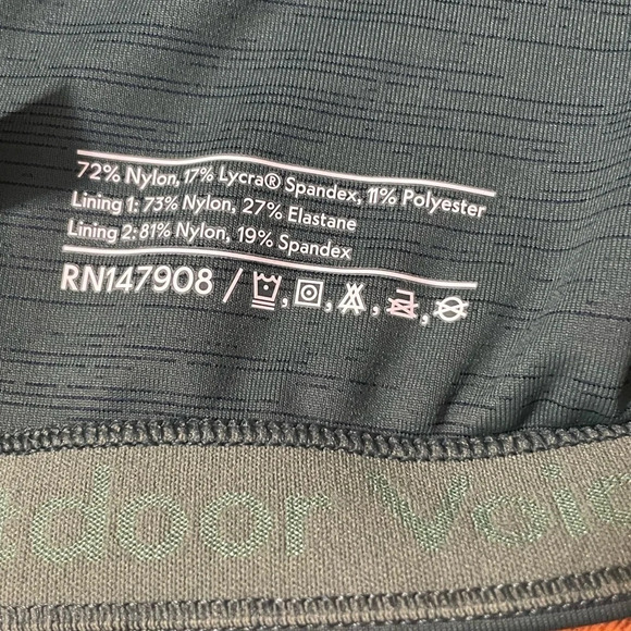 Outdoor Voices Evergreen Move Free/ Tech Sweat Crop Top, Size Xs - Picture 5 of 5